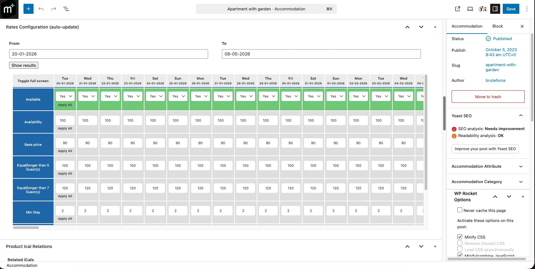 Automation rules builder